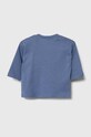 Dětský bavlněný dlouhý rukáv United Colors of Benetton 3VR5A103E.W.SEASONAL modrá AW23