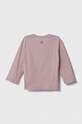 United Colors of Benetton longsleeve bawełniany dziecięcy x Disney 3096G10C7.P.SEASONAL różowy AW23