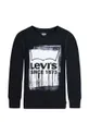 czarny Levi's longsleeve bawełniany dziecięcy Dziecięcy