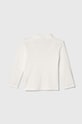 United Colors of Benetton longsleeve bawełniany dziecięcy 3FHAG105E.P.SEASONAL beżowy AW23