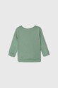 Βρεφικό βαμβακερό μακρυμάνικο United Colors of Benetton 3VR5A103U.W.SEASONAL πράσινο AW23