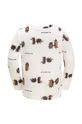 Jack Wolfskin longsleeve dziecięcy GLEEL PRINT 1610431 beżowy AW23