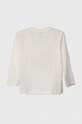 zippy longsleeve bawełniany dziecięcy 3105626003 biały AW23
