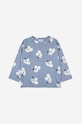 Bobo Choses baba pamut hosszú ujjú 223AB006 lila AW23