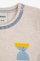Chłopiec Bobo Choses longsleeve niemowlęcy 223AB011 beżowy