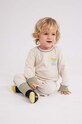 Bobo Choses longsleeve niemowlęcy 223AB011 beżowy