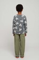 Bobo Choses longsleeve bawełniany dziecięcy 223AC016 szary