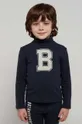tmavomodrá Detské tričko s dlhým rukávom Bobo Choses Detský
