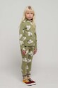 Детский лонгслив Bobo Choses зелёный 223AC026