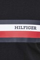 Tommy Hilfiger longsleeve din bumbac MW0MW32366 negru