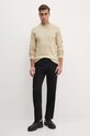 Calvin Klein Jeans bluza bawełniana J30J323485 beżowy AA00