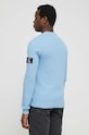 Oblečení Bavlněná mikina Calvin Klein Jeans J30J323485 modrá
