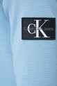 Bavlněná mikina Calvin Klein Jeans J30J323485 modrá