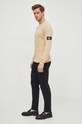 Calvin Klein Jeans bluza bawełniana J30J323485 beżowy AA00