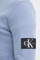 Бавовняна кофта Calvin Klein Jeans J30J323485 блакитний
