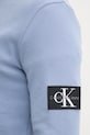Calvin Klein Jeans bluza bawełniana J30J323485 niebieski