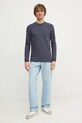 Хлопковая кофта Calvin Klein Jeans J30J323485 голубой AA00