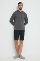 BOSS longsleeve lounge 50493995 szary AW23