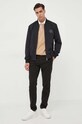BOSS longsleeve beżowy 50494172