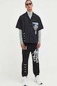 HUGO longsleeve 50494128 zielony AW23