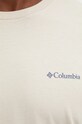 Columbia longsleeve din bumbac CSC Seasonal Logo 2013545 bej