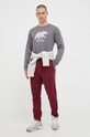 Columbia longsleeve bawełniany 2013545 szary AW24