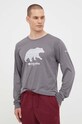 Columbia longsleeve bawełniany szary 2013545