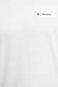 Bavlněné tričko s dlouhým rukávem Columbia bílá 2054553
