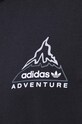 Хлопковый лонгслив adidas Originals IJ0713 чёрный