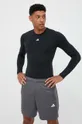 čierna Tréningové tričko s dlhým rukávom adidas Performance Techfit