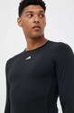adidas Performance longsleeve de antrenament Techfit HK2336 negru