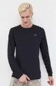 Βαμβακερή μπλούζα με μακριά μανίκια Hollister Co. 3-pack 100% Βαμβάκι