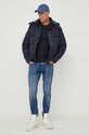 Лонгслив Guess M2YI28.J1314 тёмно-синий NC24