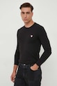 Longsleeve Guess μαύρο M2YI28.J1314