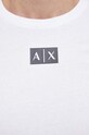 Armani Exchange longsleeve bawełniany 6RZTCB.ZJ9TZ biały