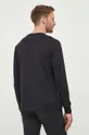 Bavlnené tričko s dlhým rukávom North Sails čierna