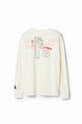 Desigual longsleeve bawełniany 23WMTK43