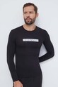 Emporio Armani Underwear longsleeve lounge 111023.3F517 czarny AW23