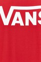 Vans longsleeve bawełniany VN000K6H4LP1 czerwony
