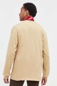 Îmbrăcăminte Vans longsleeve din bumbac VN00001AYUU1 bej