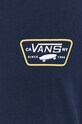 Vans longsleeve bawełniany VN0A2XCMCC71 granatowy