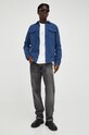 G-Star longsleeve bawełniany D23459.C784 biały AW23