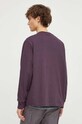 Odzież G-Star longsleeve bawełniany D23459.C784 fioletowy