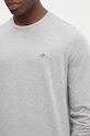 Gant longsleeve bawełniany 2004049 szary