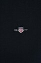 Бавовняний лонгслів Gant 2004049 чорний
