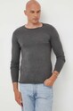 American Vintage sweter szary MMARC85H23
