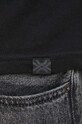 United Colors of Benetton longsleeve din bumbac negru 3U53J1F05.100