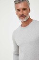 United Colors of Benetton longsleeve din bumbac gri 3U53J1F05.501
