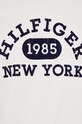 Tommy Hilfiger longsleeve bawełniany MW0MW32591 beżowy
