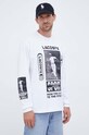 Lacoste longsleeve bawełniany TH2094 biały AW23